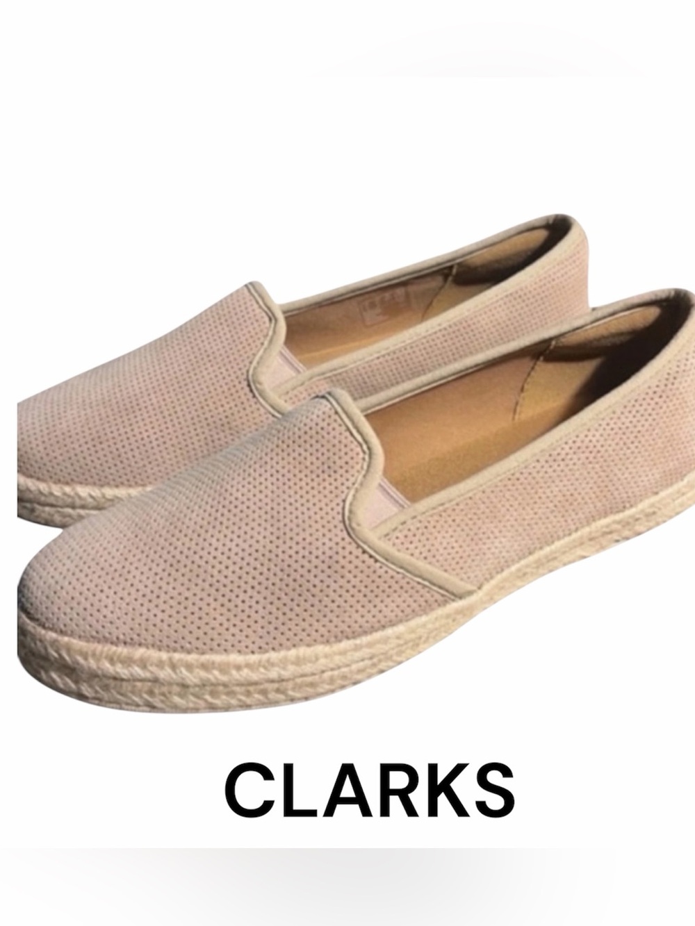 CLARKS♦️AZELLA THEONI SLIP ON ESPADRILLE